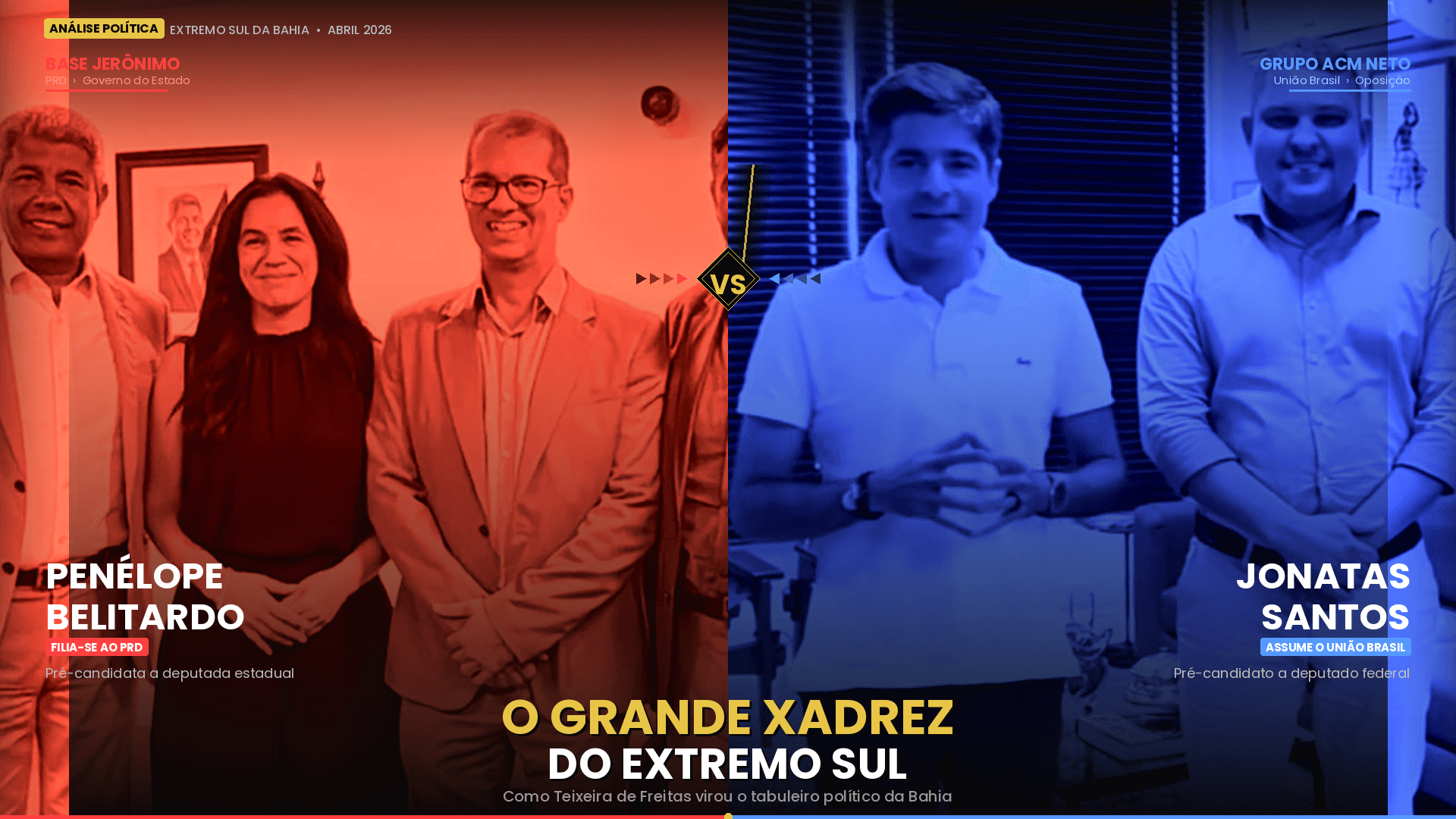 O Grande Xadrez do Extremo Sul: como Teixeira de Freitas virou um tabuleiro político de cabeça para baixo