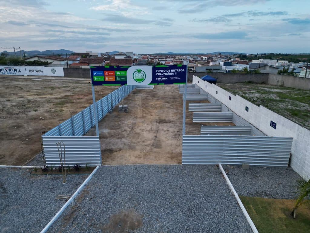 EcoPonto municipal: recebimento depende da origem doméstica do resíduo e da capacidade da unidade.