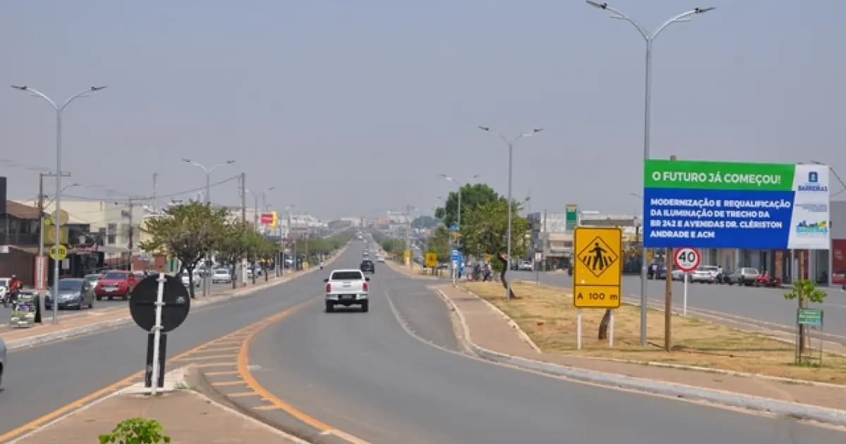 Baixa umidade motivou aviso de perigo para oeste e norte da Bahia