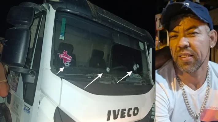 Motorista de coleta de resíduos é morto na estrada do lixão de Medeiros Neto