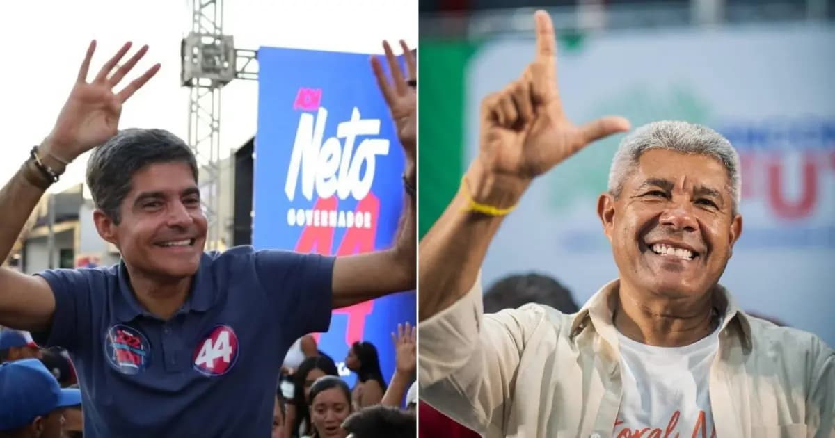 Paraná Pesquisas aponta proximidade entre ACM Neto e Jerônimo na véspera da votação