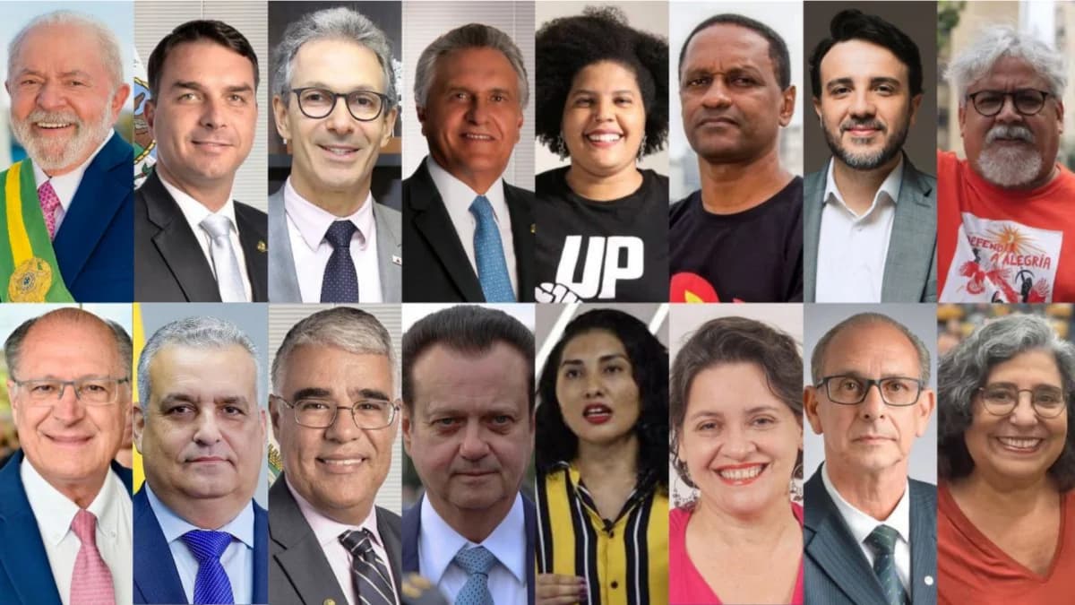 Panorama reúne nomes anunciados para a disputa presidencial de 2026