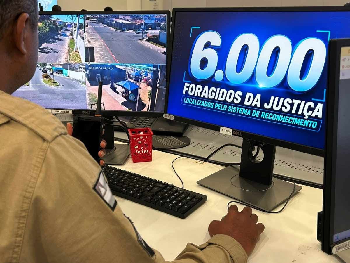 SSP informa seis mil capturas apoiadas por reconhecimento facial desde 2019