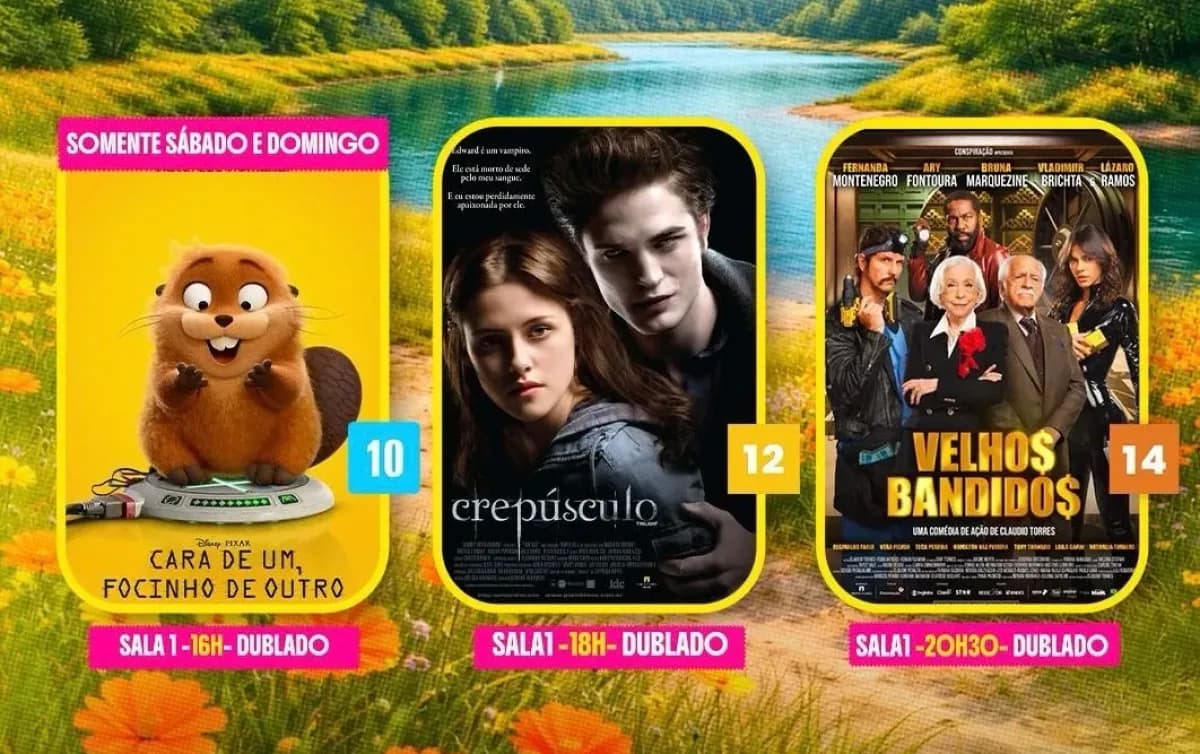 Cine Teixeira traz Crepúsculo de volta às telonas e abre programação especial de fim de semana