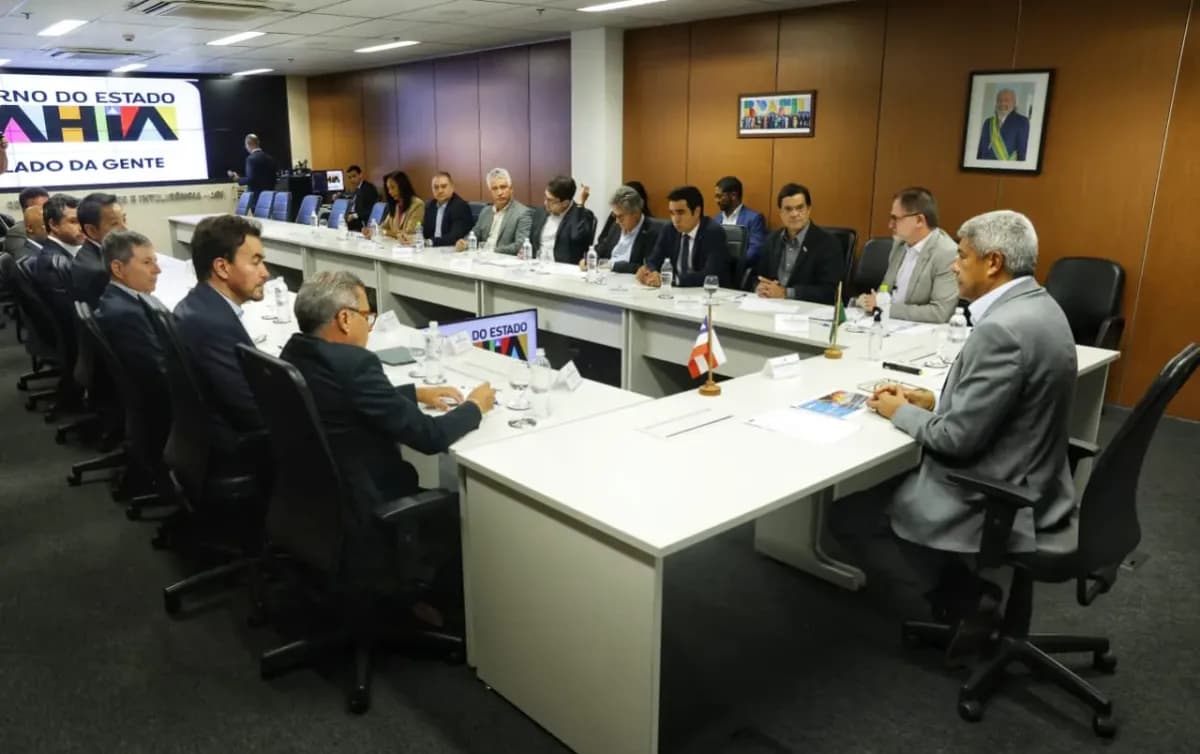 Governador recebe mineradora canadense e reforça protagonismo da Bahia na produção de vanádio