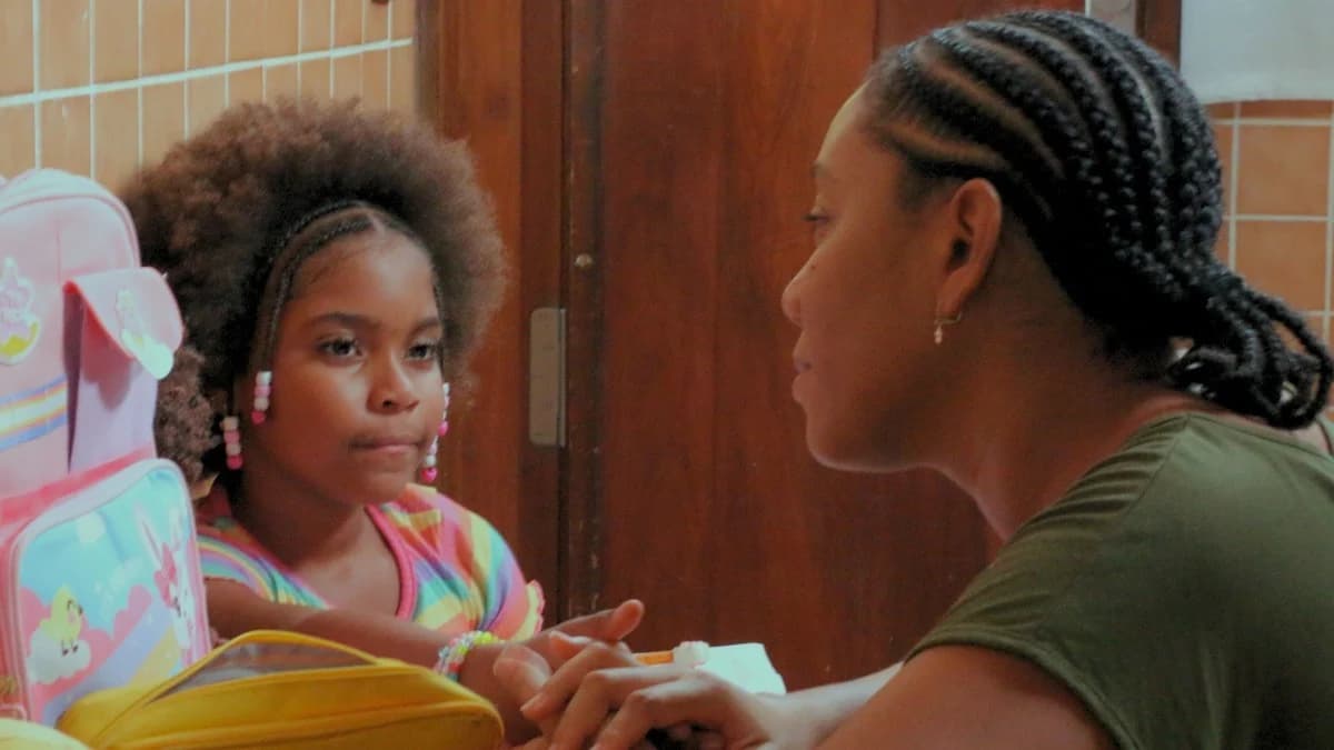 Cena divulgada pelo Festival Lugar de Mulher é no Cinema, em Salvador.