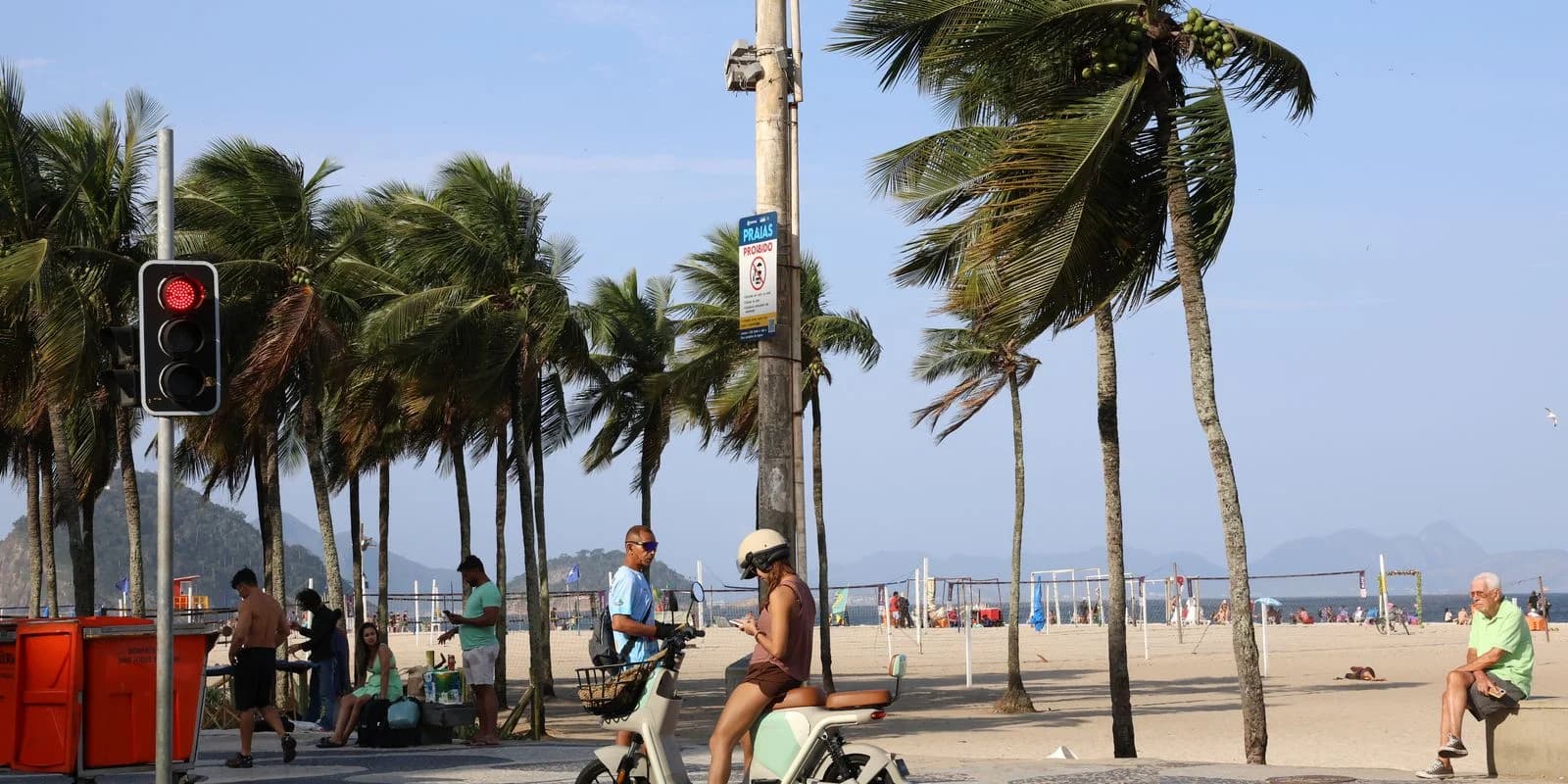 Orla de Copacabana, no Rio de Janeiro, em foto de arquivo. Imagem ilustrativa do debate sobre a economia do mar.