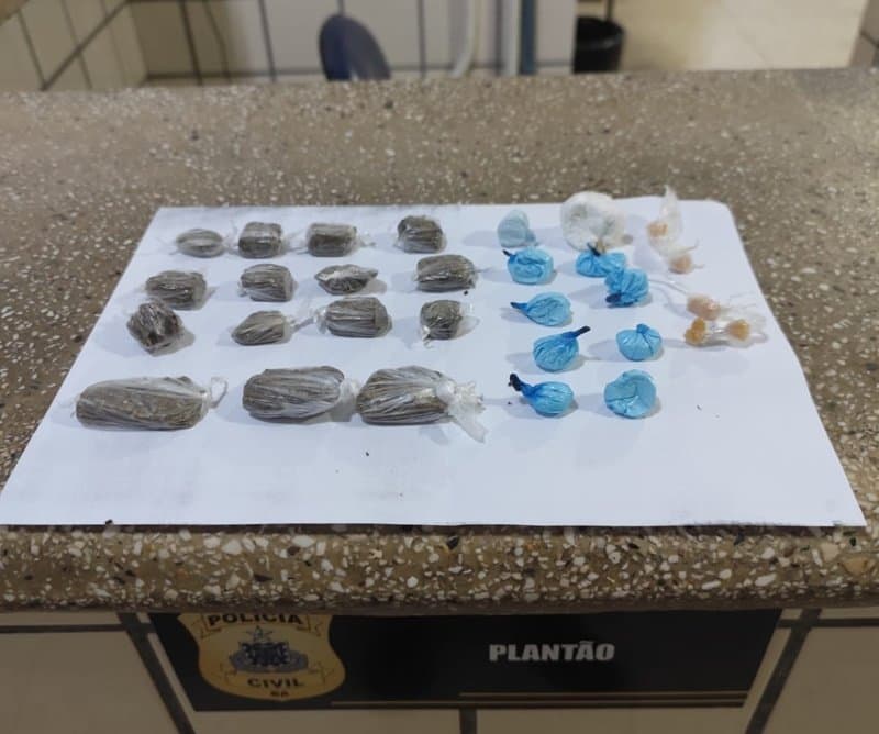 Sacola com drogas é localizada durante ação no Caminho do Mar