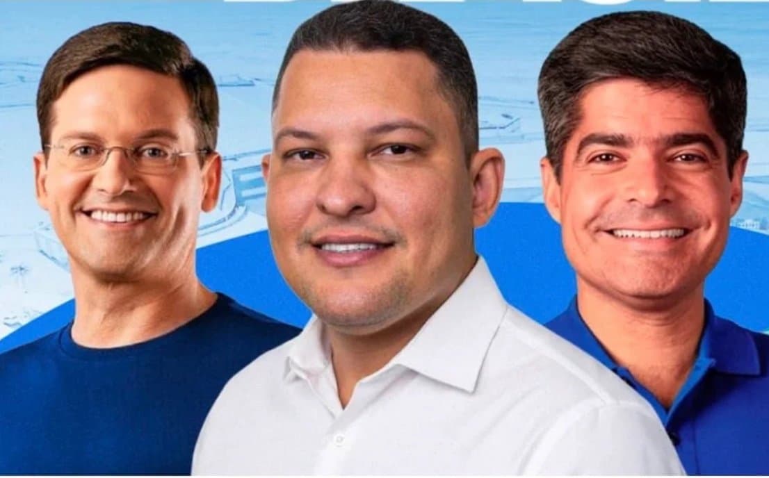 Jonatas anunciou lançamento de pré-candidatura com ACM Neto e João Roma