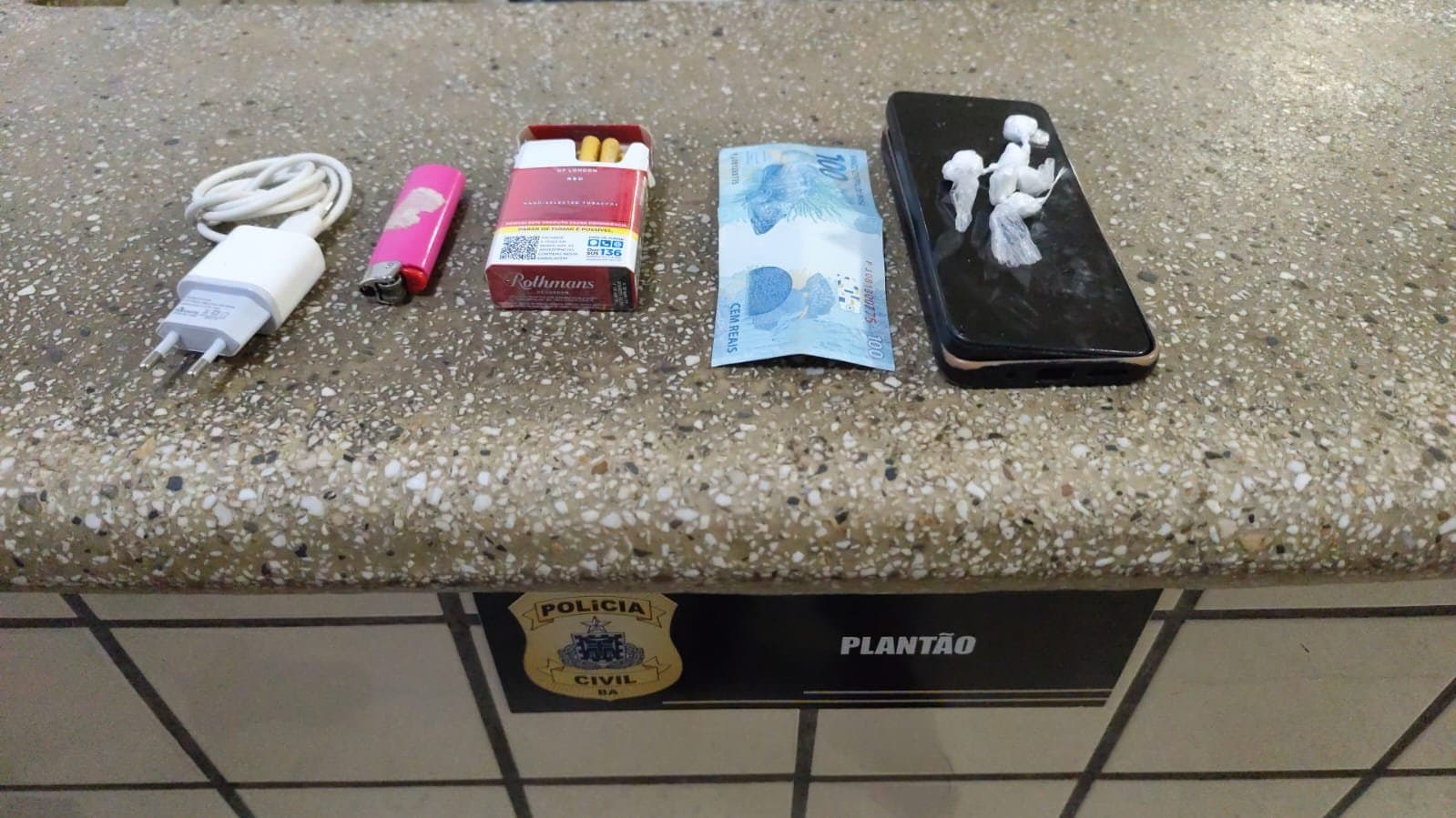 Abordagem no São Lourenço termina com apreensão de cocaína