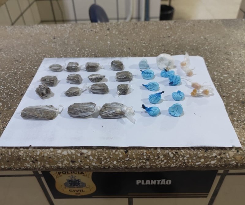 Sacola com drogas é localizada durante ação no Caminho do Mar