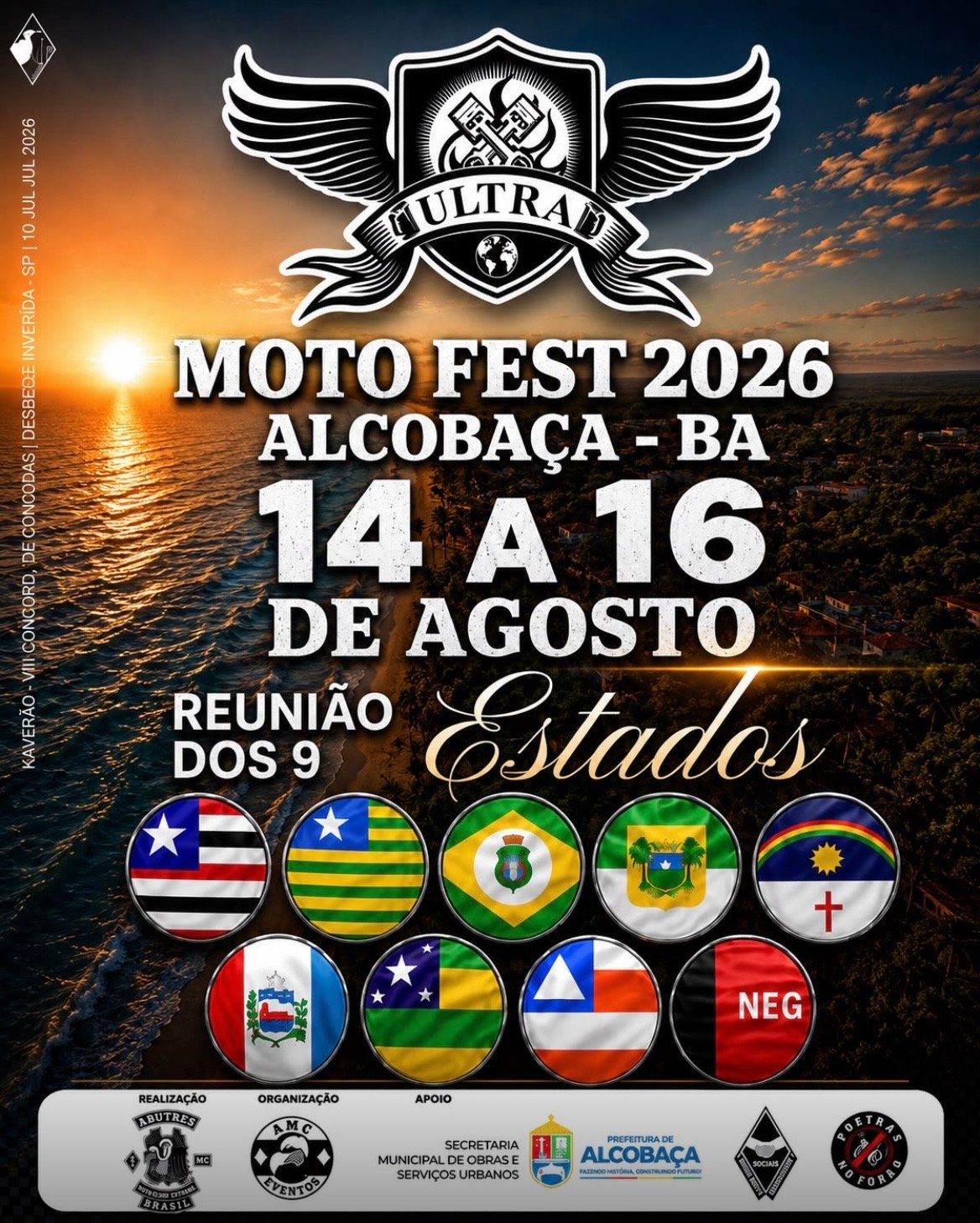 Organização anuncia Detonautas na programação do Ultra Moto Fest
