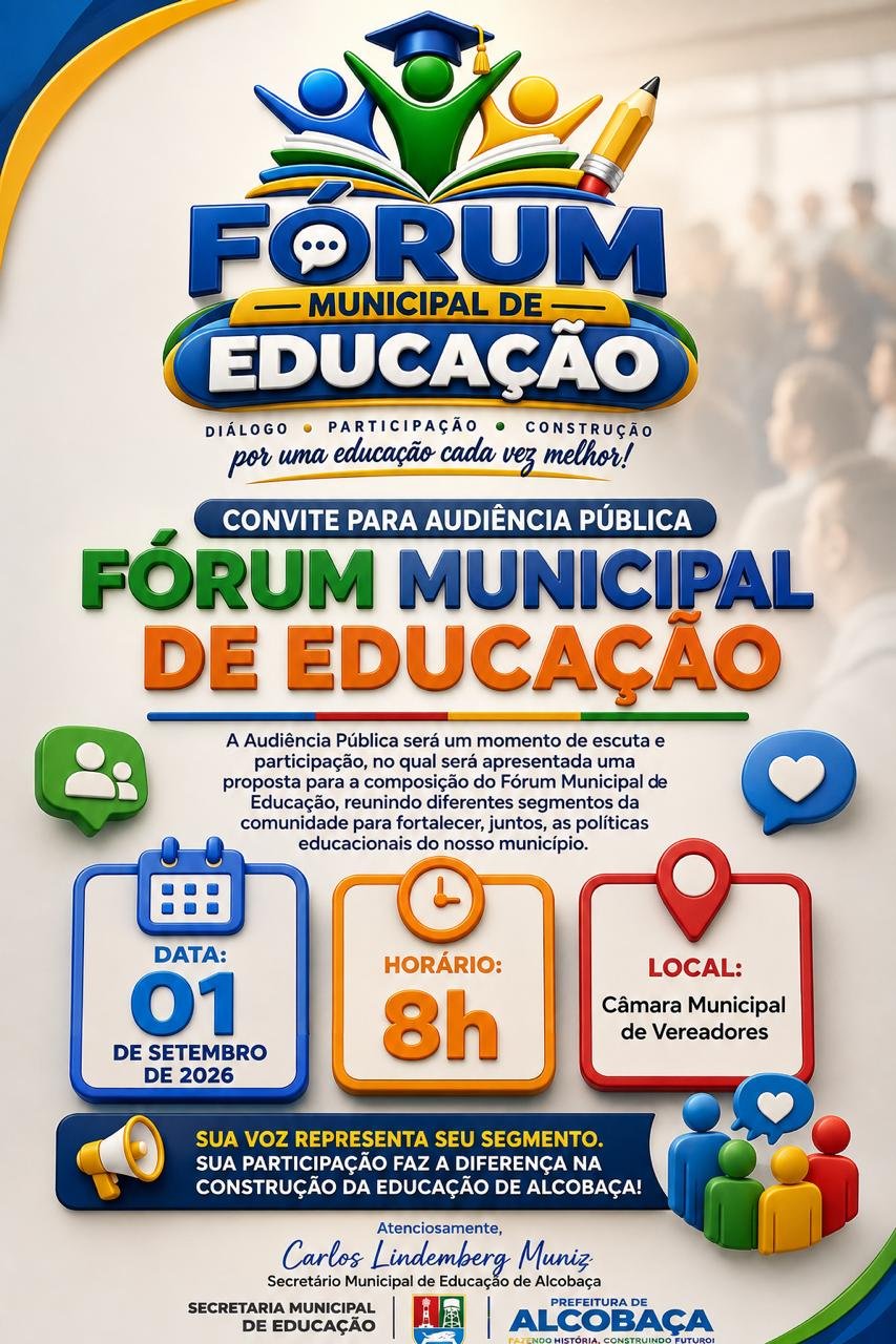 Fórum de Alcobaça reuniu comunidade para discutir educação municipal