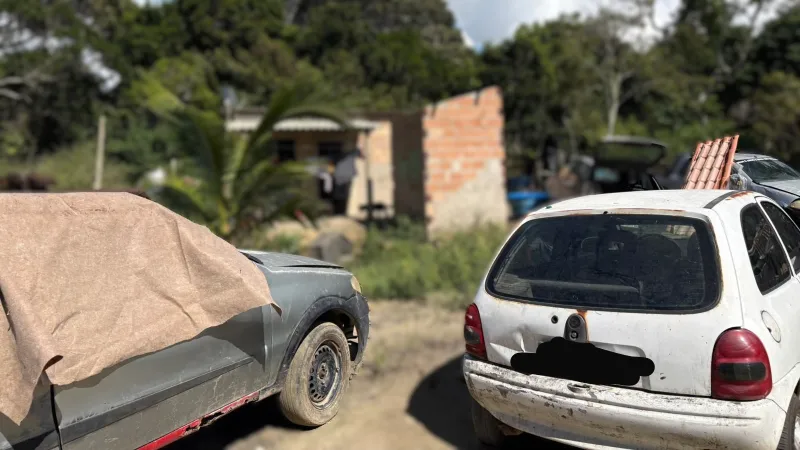 Busca em Porto Seguro apura uso de imóvel para desmanche de veículos
