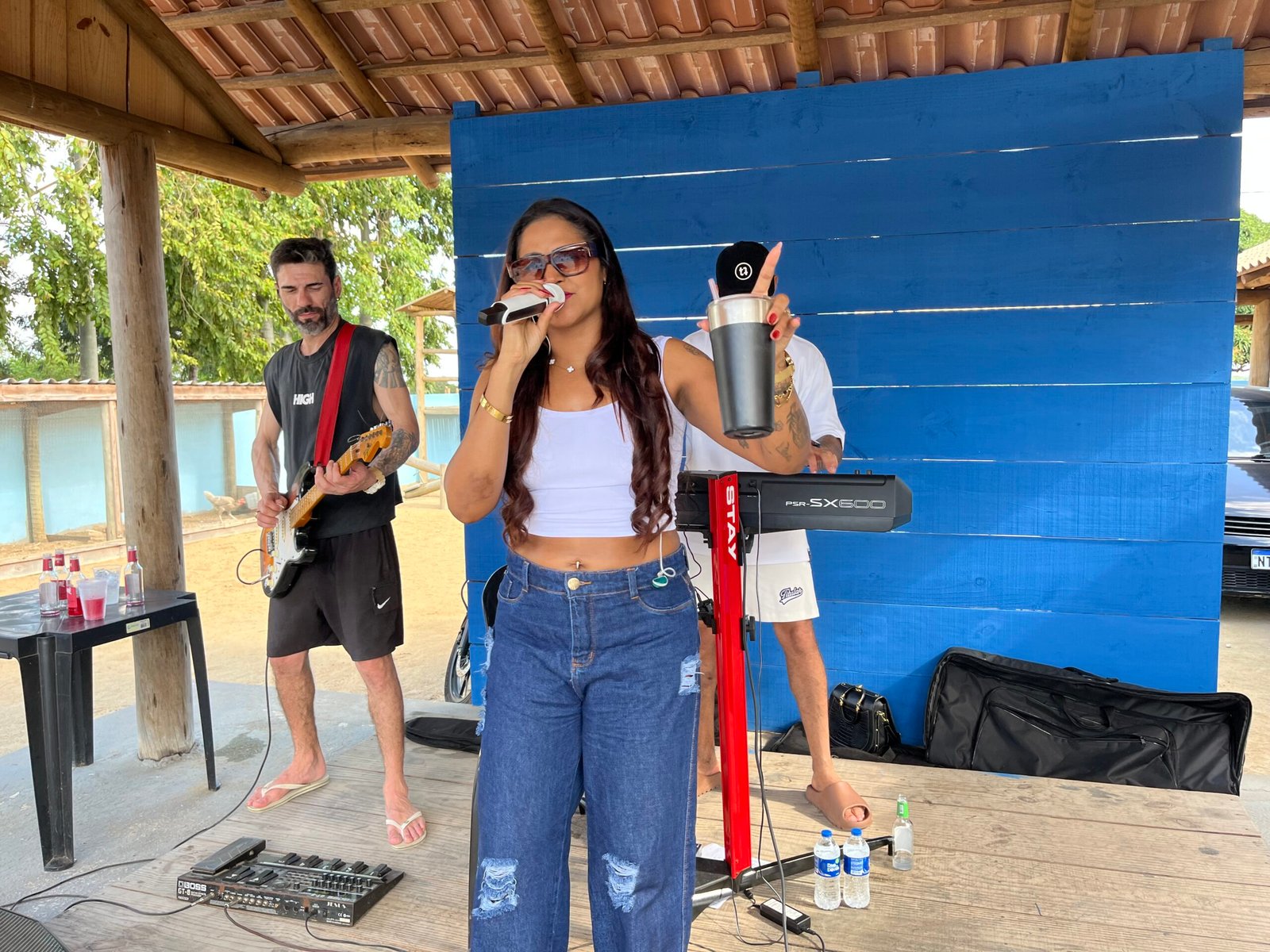Nathy Lima se apresenta no Espaço Potiguar, no Castelinho