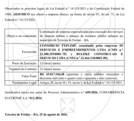 Paralisação da coleta de lixo gera cobrança por solução em Teixeira