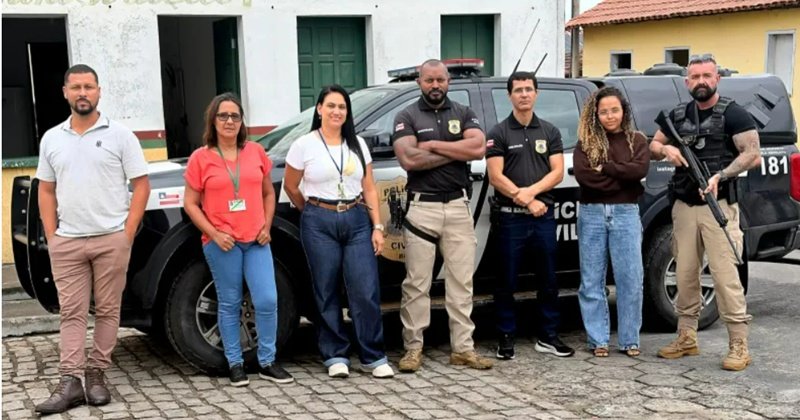 Rede de proteção retira mulher e crianças de situação de risco em Caravelas