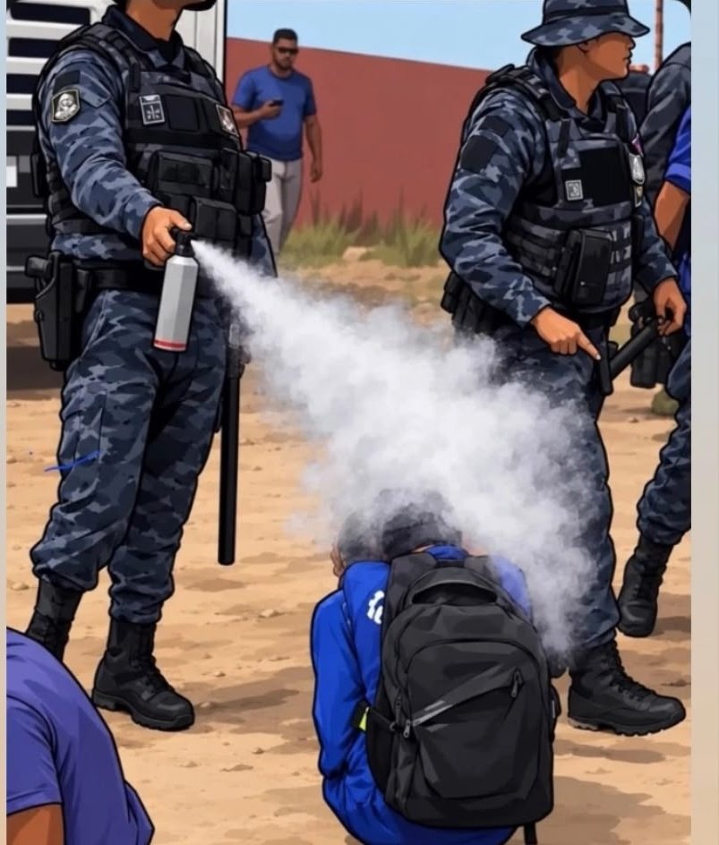 Garis denunciam uso de força durante cobrança de pagamentos em Teixeira
